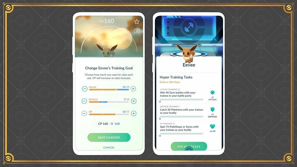 Hyper Training as officially revealed (Image via The Pokemon Company)